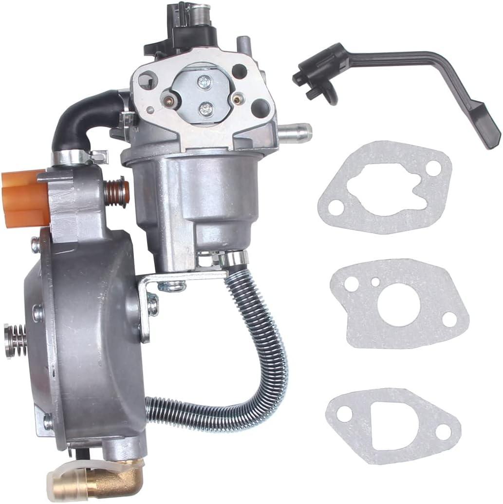 New Carburetor Compatible with GX160 GX200 168F 170F Engine Harbor Freight Predator 212 4000 Generator Motors Water Pump LPG NG Conversion