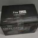 Compact Roti Maker, 8'' Electric Tortilla Maker Machine, Maquina Para Hacer Tortillas, Crepe Maker,Electric Tortilla Press, Prensa Para Tortillas, Recipe Included, Black