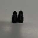 LokoCar 6AN Male to 5/16" Quick Disconnect Female EFI Fuel Rail Fitting Aluminum Black 2Pcs