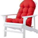 Enipate Weather Resistant Cushions for Adirondack Chair High Back Rocking Chair Cushion Indoor Outdoor Patio Tufted Lounge Cushion Seat Pads