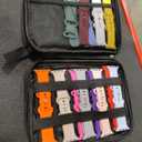 16 Pack Band Compatible with Apple Watch Bands 44mm for Women Men, Screen Protector Case Band&Organizer for iWatch Series SEPlease select the correct size