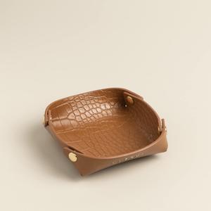 OLETHA Small Jewelry Tray Set of 2 - Aesthetic Travel Trinket Dish Ring Earring Holder