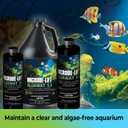 MICROBE-LIFT Algaway 5.4 Algae Remover for Aquariums, Algaecide for Freshwater and Saltwater Tanks, Aquarium Algae Control and Fish Tank Cleaner, Safe for Fish and Plants, 8 Ounces