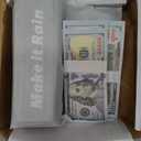 Money Gun Automatic Cash Toy Gun Make It Rain Money Shooter Gun for Parties,Club Events Christmas, Halloween, Birthday Parties, Weddings Fun Prop Money Gun for New Year Gift