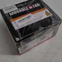 DUKUSEEK Tent Ceiling Fans for Camping, 10400mAH Large Capacity Portable Hanging Tent Fans with Light and Remote Control, USB Battery Operated Camping Fan for Canopy Tent Beach army green