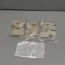 Honoson 24 Pcs Self Adhesive Caster Wheels Appliance Rollers Appliance Sliders for Kitchen 360 Swivel Universal Wheel Mini Small Kitchen (White with 1 Steel Ball Style)