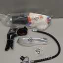Bravex Heavy Duty Professional Pistol Grip Grease Gun 6000 PSI - 18 inch Flex Hose