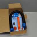 OWill Balloon Pump Electric, Multipurpose Balloon Inflator Electric Air Pump, Portable Dual Nozzle Balloons Air Pump Electric 600W Blow Machine for Party Decoration (Blue)