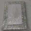 Mother of Pearl Photo Frame 4x6  Handmade Decorative Picture Frame for Tabletop or Wall  Elegant Pearl Inlay Home Dcor for Living Room, Bedroom, Office (Green)