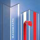 Frychee Clear Self-Adhesive Wall Corner Protectors-2 PCS of Corner Guards & Edge Protector for Baby, Furniture, Door, Tables, Cover Sharp Furniture, Easy to Install (3cmx90cm/1.18inx35.4in)