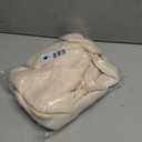 ECOWISH Women Fall Pullover Sweater Turtleneck Plaid Long Sleeve Loose Casual Chunky Checked Knit Winter Sweaters Jumper Tops, Beige, M