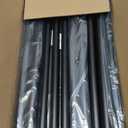 Room Divider Single Panel, 71''W x 71''H Height Adjustable Large Room Divider Panel for Office, Fabric Portable Privacy Screen Wall Divider for Room Separation, Freestanding Partition Separators (Grey)