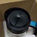 12 Cup Coffee Pot Replacement for Ninja Coffee Maker CFP101 CFP201 CFP301 CFN601 CFP250A CFP300 CFP307, Glass Carafe Replacement with Brew-Through Lid, Ninja Coffee Pot Replacement with Sturdy Handle