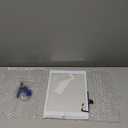 for iPad 9.7 2018 Touch Screen for iPad 6 Digitizer 6th Gen A1893 Screen Replacement A1954 Touch Glass Front Panel Sensor Installed Adhesive +Tools+Tempered Glass (with Home Button) (White)