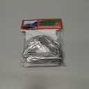 50 Count | for gutters with Perforated or mesh Gutter Guard | Clips | Hangers | to Hang Christmas Lights on gutters with Gutter Guard in Place | Clip | Made in USA