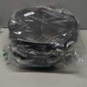 Hubcap Wheel Covers Replacement Size R15 Hub Caps Universal-Fit Steel Wheel Rims Cover ABS Tire Cap for Most Cars Trucks Sedans SUV -Set of 4（15-inch，Silver-Black）