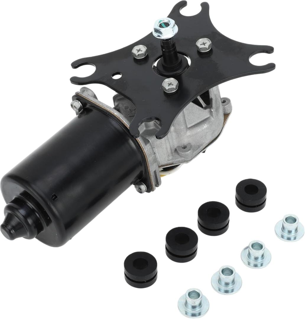 Windshield Wiper Motor No.2881013E10/288103S500 Car Front Windscreen Wiper Motor Replacement for Nissan Frontier 1998-2004 for Nissan Maxima 1989-1994 for Nissan Stanza 5 Pin