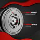 11237525135 Engine Harmonic Balancer Crankshaft Pulley Compatible with BMW Mini Cooper S R50 R52 R53 2002-2008 W11 B16