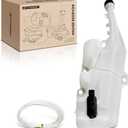 A-Premium Windshield Washer Reservoir Tank Assembly Compatible with Chevrolet Camaro 2010-2015 - with Washer Pump & Filler Neck & Cap & Hose & Bracket (Without Headlight Washer)