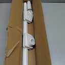 Heavy Duty Tension Pole with Suction Base & One-Click Extension, 1.26in Steel Clothes Rail & Curtain Rod 30-45in, No Drill Telescopic Pole, 187lb Support, Multi-Purpose for Drying, Bathroom, Wardrobe