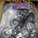 Nattork Adjustable Inline Skates for Adults and Teens, Outdoor & Indoor Blades Roller Skates for Boys, Beginners (XX-Large - Adult (10.5W-13W/9.5M-12M), Black)