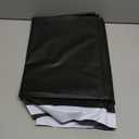 Romanstile 100% Waterproof PVC Tablecloth, Rectangle Oil Spill Proof Stain Resistant Vinyl Table Cloth, Wipe Clean Plastic Table Covers for Kitchen/Dining/Parties - 54 x 78 Inch, Black