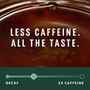 Starbucks K-Cup Coffee Pods, Medium Roast Hot or Iced Coffee, Half-Caff House Blend, 60 Keurig Pods (EXP 02/25/27)