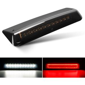 SUPAREE LED Third Brake Light Smoked Lens Fit for 2004 2005 2006 2007 2008 Ford F150, 3rd Brake Light Assembly Roof White Cargo Light Red High Mount Lamp