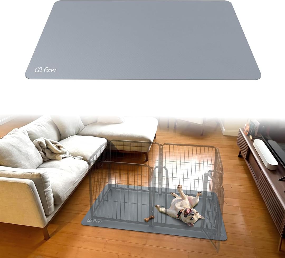 FXW Ultra Waterproof Pet Floor Protector Mat & Under Dog Crate Mat, Resistant & Easy to Clean, for FXW Rollick/Homeplus, 55''L x 31''W
