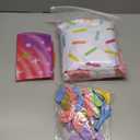 34 Pcs Sweet One Birthday Decorations Pastel Donut Ice Cream Balloon Arch Backdrop Covers Pastel Spandex Arch Backdrop Cover with Ice Cream Foil Donut Balloons for Sweet Birthday Party