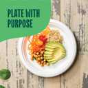 100% Compostable Paper Plates, Heavy Duty Disposable Plates [125-Pack] 9 Inch Plates - Eco-Friendly, Biodegradable Sugarcane Bagasse, Natural White 9" Sturdy Dinner Paper Plate Disposable