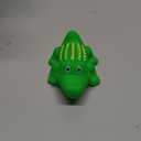 48 Pcs Mini Rubber Crocodile Baby Bath Toys for Girls Boys Luminous Squeaky Alligator Bathtub Toys Glow in The Dark Floating Alligator Light up Crocodile for Summer Pool Shower Beach Birthday Party