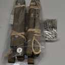 Love-KANKEI Wood Picture Photo Frame for Wall Decor 2629 inch with 30 Clips and Adjustable Twines Collage Artworks Prints Multi Pictures Organizer and Hanging Display Frames Gift Weathered Grey