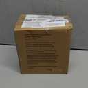 Amazon Basics Portable Mini Ceramic Space Heater, for Office Desk and Indoor Use, 500 W, With Tip-Over Protection, Lightweight (1.4 LBS), White, 5.9 x 3.2 x 6 inches