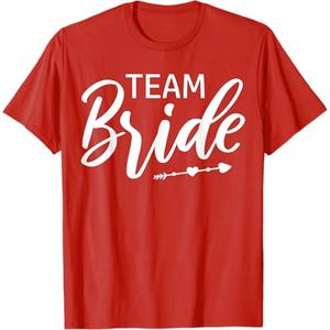 Team Bride Wedding Party T-Shirt, M