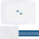 Full Size Mattress Protector Waterproof Mattress Topper Pad Cover Fitted Bed Sheets Full up -14'' Terry Super Soft & Breathable & Noiseless Mattress Protector Machine Washable