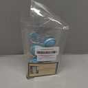 Color Rounds Ceramic Resin Shower Curtain Hook, Slate Blue, 8 Pieces