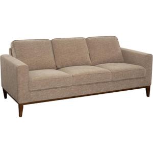 Porter Designs Annie Wood Trim Sofa, Cream