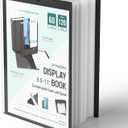 STAGEEK 60-Pocket Portfolio Binder Display 120 Pages, 8.5x11 Binder with Plastic Sleeves, Art Portfolio Folder with Clear Sheet Protectors, Presentation Book for Artwork, Document Organizer