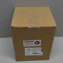 3 Wick Extra Large Flameless Candles, 6"x8" Flat Battery Operated Candles with Remote, Real Wax Led Candle with 3D Flickering Flame, Fake Candles for Home Decor (Ivory)