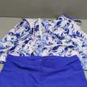 Amazon.com: Urchics Womens 2025 Tankini Swimsuits Tummy Control Flowy Swimwear Two Piece Bathing Suits Swim Tank Top with Boyshorts Royal Blue Floral S : Clothing, Shoes & Jewelry