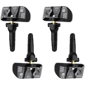 JWEELY TPMS Sensor, 433 MHZ Tire Pressure Monitor System for Chevrolet Suburban Tahoe for GMC Yukon 2021 2022 2023 Replacment Part 13533166, 13542523, 4 Pack