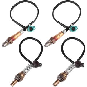 Oxygen O2 Sensor Upstream Downstream Fits for Ford Edge SE SEL Limited 2007-2009, Fusion Sport 2010, for Mazda CX-9 Grand Touring GS GT 2007-2010 3.5L 3.7L, Replace 234-4372 234-4610 4Pcs