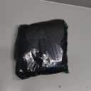 KLIEGOU Mens 100 Cotton Hipster Hip Hop Longline Crewneck T-Shirt Pre - Shrunk S-4XL (3X-Large, Black)