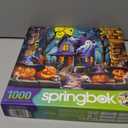 Springbok Haunted Halloween Party 1000 Piece Jigsaw Puzzle for Adults - Haunted Mansion - Unique Cut Pieces - Made in USA