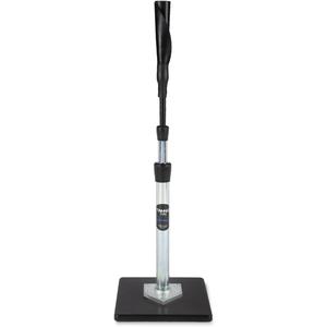 Tanner Tee The Original Batting Tee Adjustable Pro Hitting Tee for Baseball & Softball, Steel Shaft, Composite Base, Hand-Rolled Rubber Top, 26"-43" Height