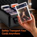 JoyHood Graded Card Storage Box, Top Loaders Storage Boxes, PSA Card Slab Holder Storage Case for Trading Cards & Sports Cards