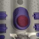 Medical king Foot Spa with Heat and Massage and Jets Includes A Remote Control A Pumice Stone Collapsible Foot Spa Massager with Heat and Massage Bubbles and Vibration (Blue)