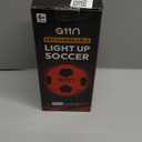 8" Integral Skin Foam Soccer Ball Perfect for Kids or Beginner Play and Excercise Durable for Outdoor Play,Orange/Black