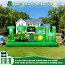 8FT St Patricks Day Inflatables Decorations, Built-in LED Lights Inflatable Irish Letters with Shamrock & Gold Coin Pot & Gold Coins Outdoor St Patricks Day Holiday Lawn Yard Garden Patio Dcor (8FT)